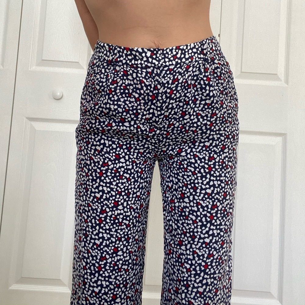 Heart Pattern Trousers